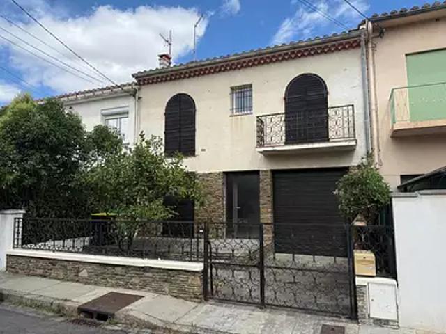 Perpignan 66000 Location maison 4 pièces t4 jardin balcon