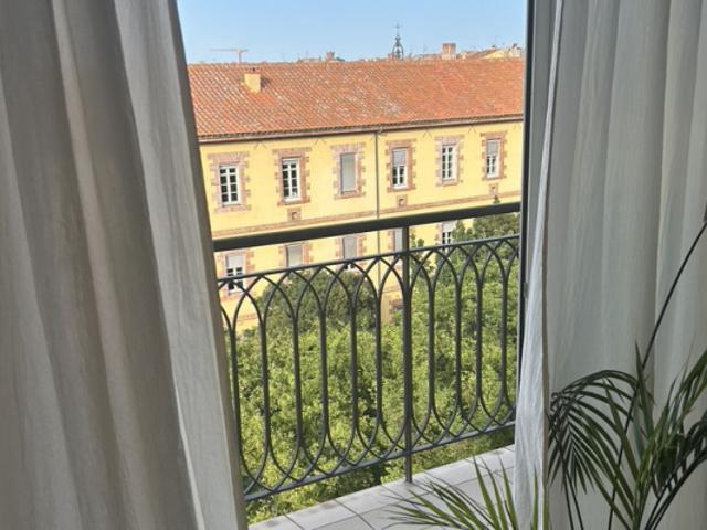 Perpignan centre: superbe duplex F3 au dernier étage, terra