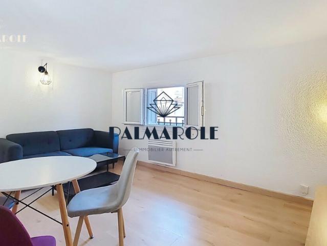 PERPIGNAN – LES ÉCRIVAINS / PALAIS DES CONGRÈS T3 MEUBLÉ AVEC TERRASSE – PETITE COPROPRIÉTÉ Palmarole Immobilier