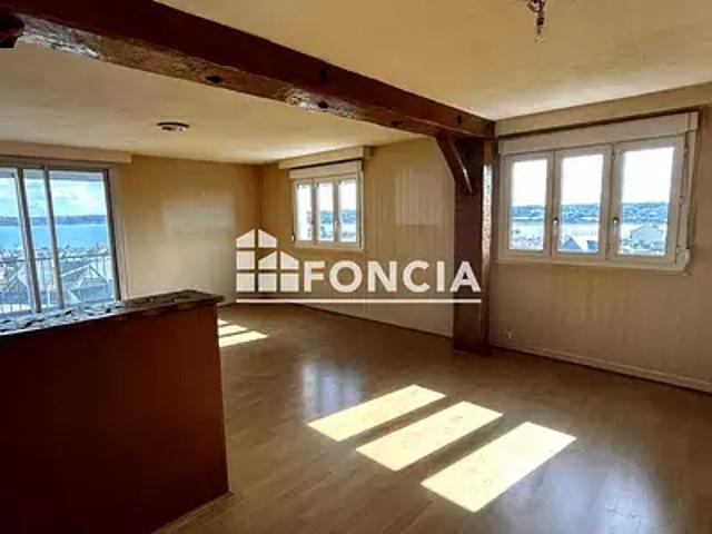 Perros Guirec 22700 Achat / Vente appartement 4 pièces t4 au dernier étage