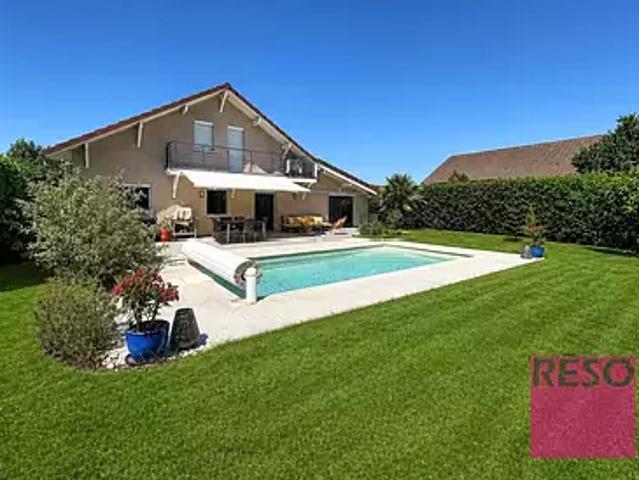 Pers Jussy 74930 Achat / Vente maison 5 pièces t5 piscine terrasse