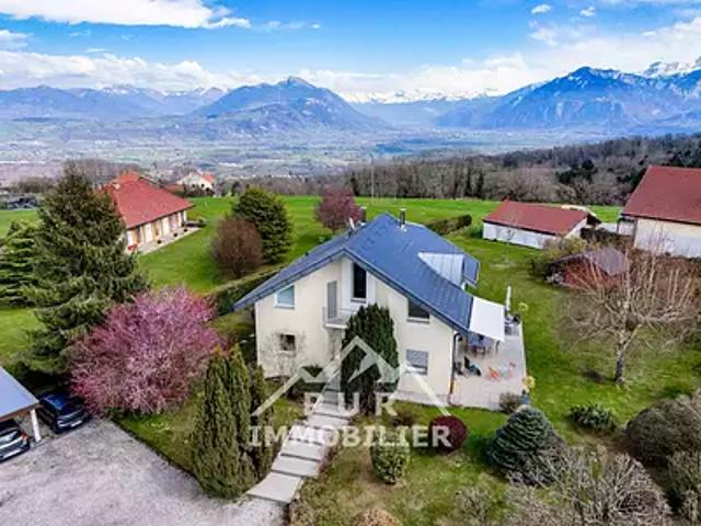 Pers Jussy 74930 Achat / Vente maison 6 pièces t6 terrasse parking