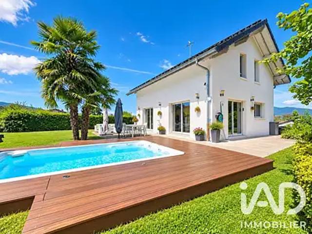Pers Jussy 74930 Achat / Vente maison 7 pièces t7 piscine terrasse