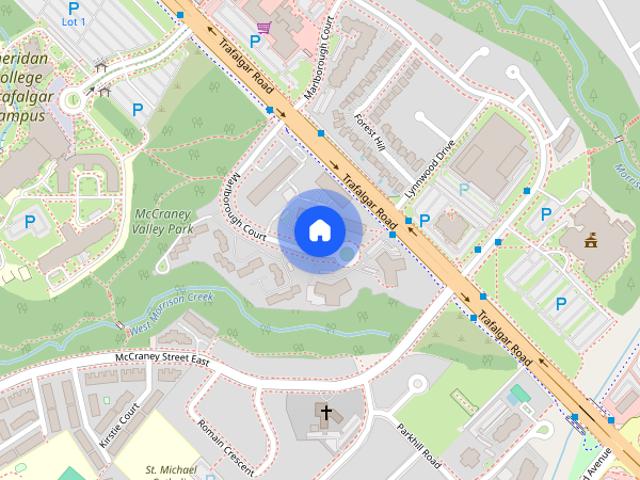 Pet Friendly Suites for Rent at Marlborough Court in Oakville