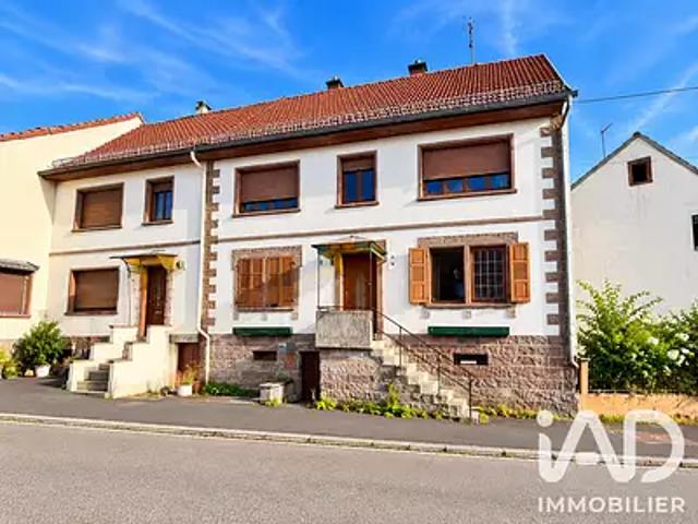 Petersbach 67290 Achat / Vente maison 6 pièces t6 cave