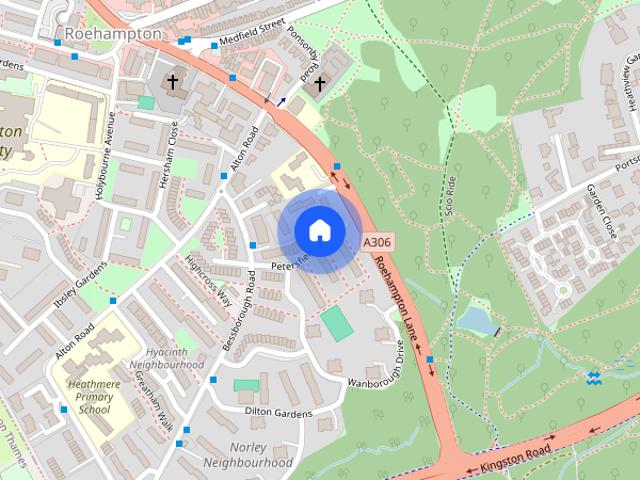 Petersfield Rise, Roehampton