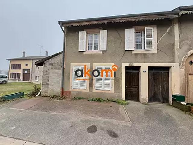 Petitmont 54480 Achat / Vente maison 4 pièces t4