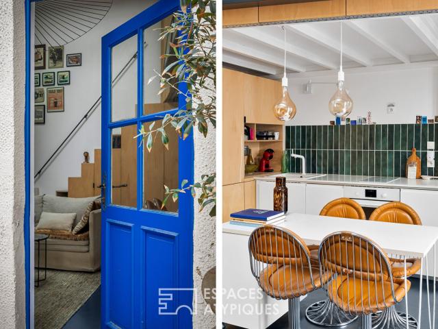 Petite maison avec cour au calme absolu Marcadet Poissonnier