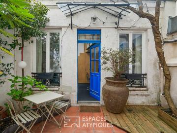 Petite maison avec cour au calme absolu Marcadet Poissonnier