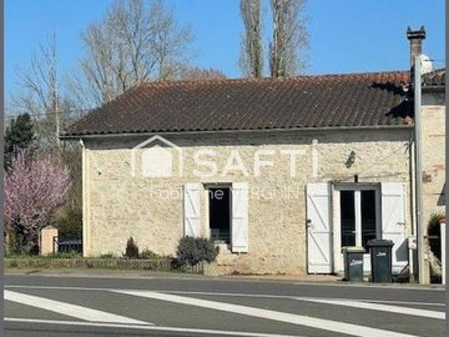 Petite maison en pierre climatisée