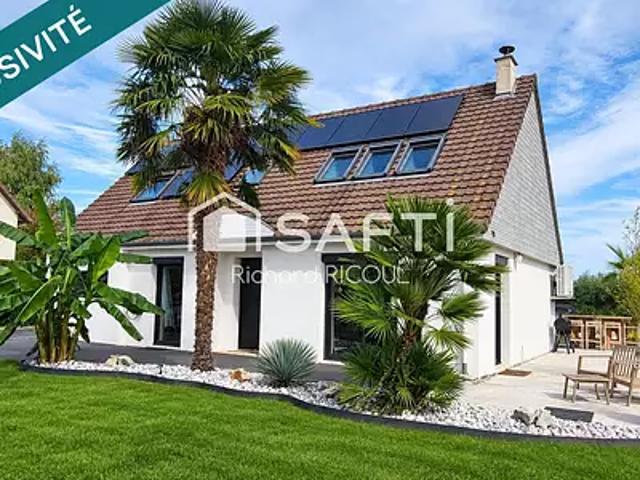 Petiville 14390 Achat / Vente maison 5 pièces t5 terrasse parking