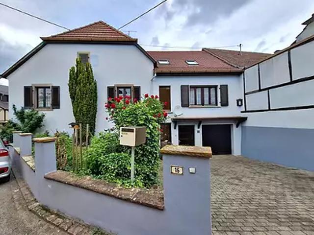 Pfaffenheim 68250 Achat / Vente maison 9 pièces t9 cave parking