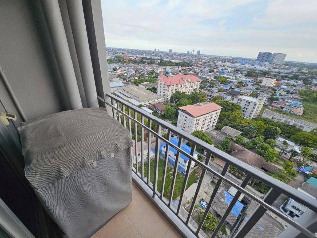 PFD 08544 ให้เช่าคอนโด ศุภาลัย เวอเรนด้า สุขุมวิท 117 Supalai Veranda Sukhumvit 117 ห้องสไตล์มินิมอล วิวช้างสามเศียร ใกล้ BTS ปู่เจ้า ️