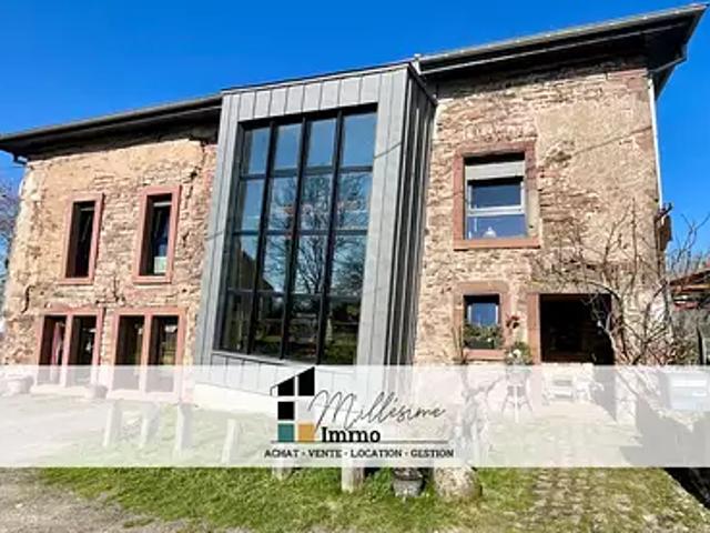 Phalsbourg 57370 Achat / Vente maison 8 pièces t8 terrasse parking