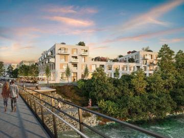 Phantastische 2 Zimmer Wohnung mit Westbalkon im neuen Lechwinkel