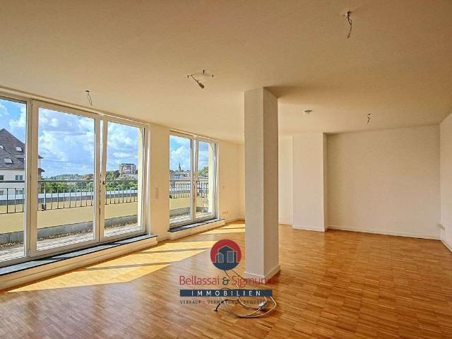 PHANTASTISCHE 2 ZIMMERWOHNUNG MIT TOLLEM RUHRBLICK IM PENTHOSE STIL! SÜD LAGE, TERRASSE, GÄSTE WC
