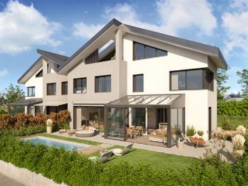Phase 2 – Große Minergie Villa mit 7 hochrangigen Räumen