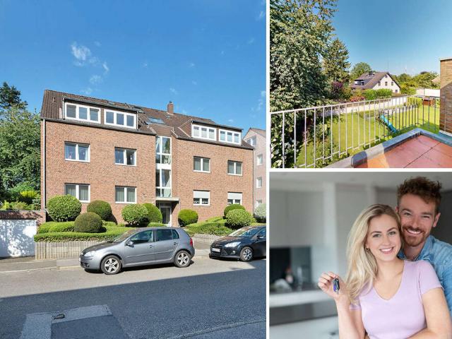 PHI AACHEN Charmante Maisonette Wohnung mit Balkon und zwei Tiefgaragenstellplätzen in Aachen!