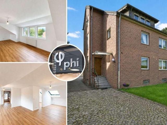 PHI AACHEN Einziehen und wohlfühlen: Modernisiertes Dachgeschoss Apartment in Eschweiler!