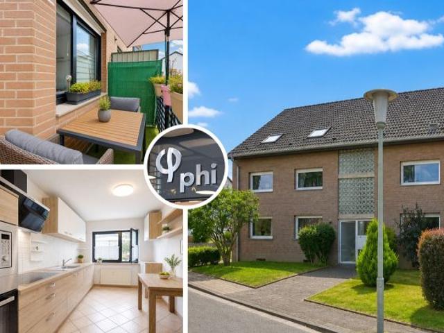 PHI AACHEN Solide Wohnetage mit Balkon und Garage in beliebter Wohnlage von Eschweiler St. Jöris!
