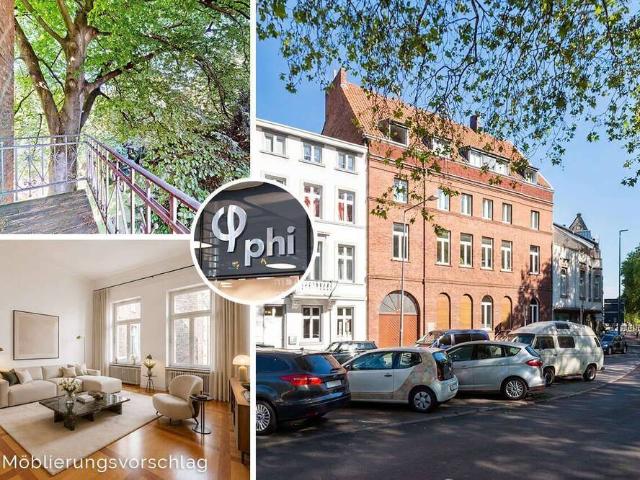 PHI AACHEN Wohnen mit Charakter 130 m² Altbauflair in bester Citylage von Aachen!