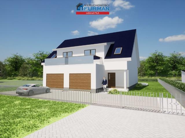 Segment bliźniaka 144,89 m2 z garażem, blisko rzeki