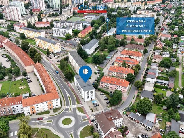 Przestronne 2 pokojowe mieszkanie z parkingiem i piwnicą