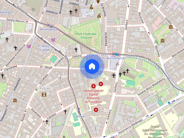 Piękna kawalerka z osobną sypialnią w samym centrum Poznania!