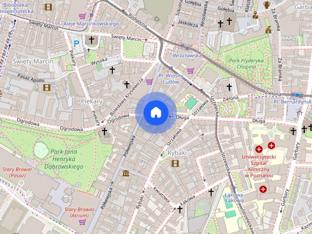 Piękne mieszkanie dwupokojowe w samym centrum Poznania