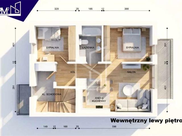 Piłsudskiego 62,96 m², Łańcut