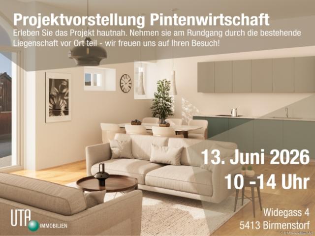Pintenwirtschaft neue 3.5 Zimmer Maisonettewohnung in geschichtsträchtigen Haus