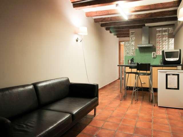 Pintoresco estudio en alquiler en El Raval, Barcelona