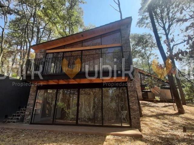 PINARES DE TAPALPA CABAÑA MODERNA ECOLOGICA TERRENO MUY ARBOLADO TAPALPA