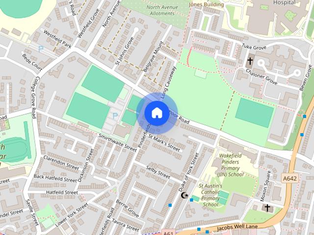 Pinderfields Road, Wakefield, WF1
