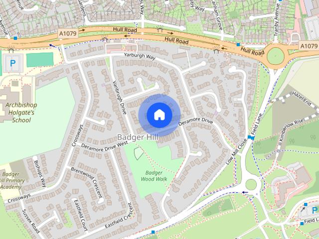 Pinewood Hill, Badger Hill, York, YO10