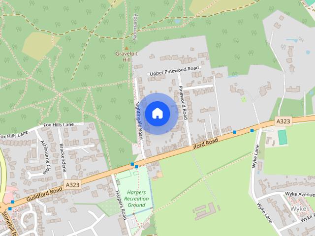 Pinewood Road, Ash, GU12