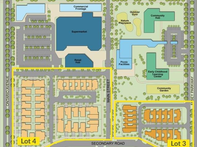 Pinnacle Estate Proposed Townhouse Development Sites with Prime Positioning