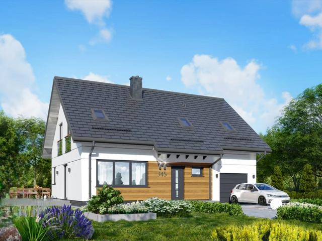 Sprzedam nowoczesny dom 134,6 m² z garażem i ogrodem