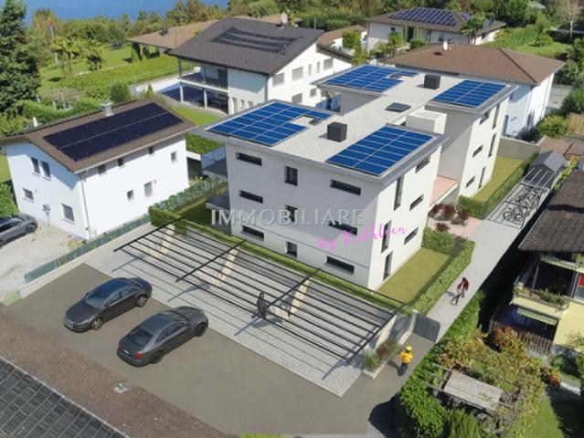 Piazzogna Appartamento con bel giardino di nuova costruzione