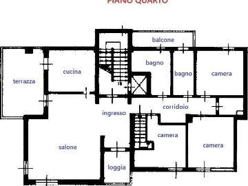 piazza caduti 25 5 vani 220mq