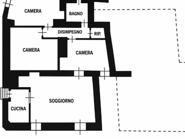Piazza S.Reparata 10 5 vani 114mq