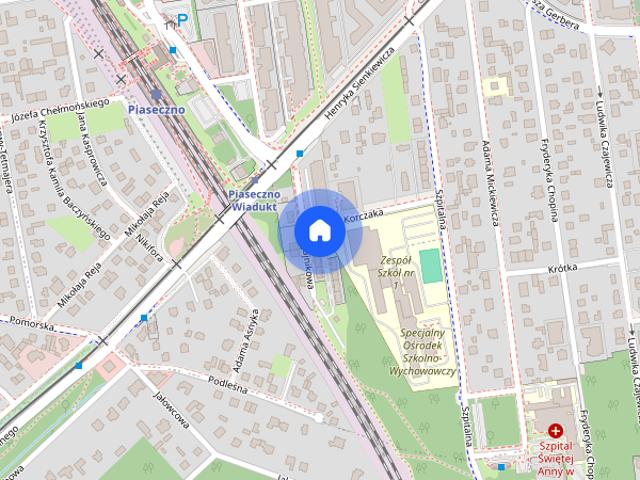Piaseczno 2 pokoje, balkon, dworzec PKP za 1900zł