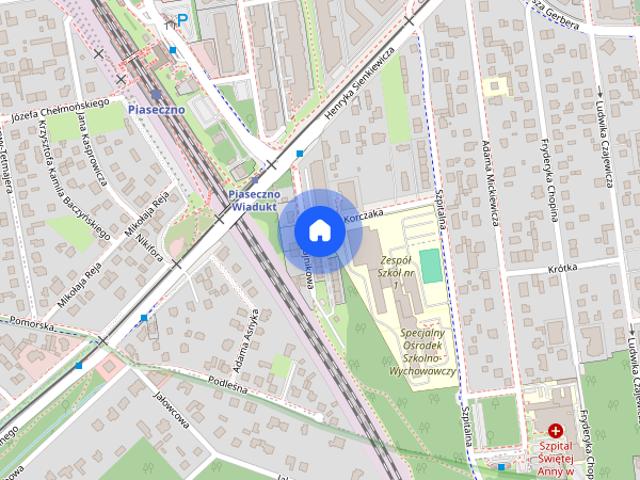 Piaseczno 2 pokoje, balkon, dworzec PKP za 2000zł