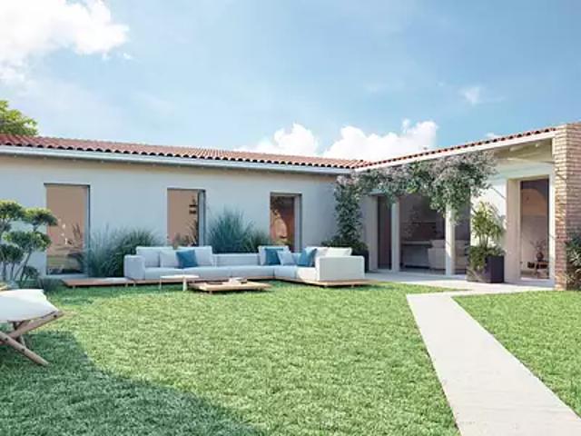 Pibrac 31820 Achat / Vente maison neuf 5 pièces t5 jardin terrasse