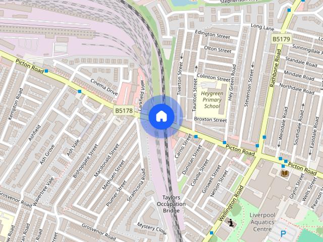 Picton Road, Wavertree, Liverpool, Merseyside, L15