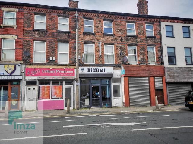 Picton Road, Wavertree, Liverpool. 1 bed flat to rent £600 pcm £138 pw
