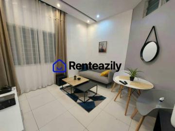 Piso amueblado de 1 habitación en alquiler – 42 m² – zona céntrica, cerca de La Rambla