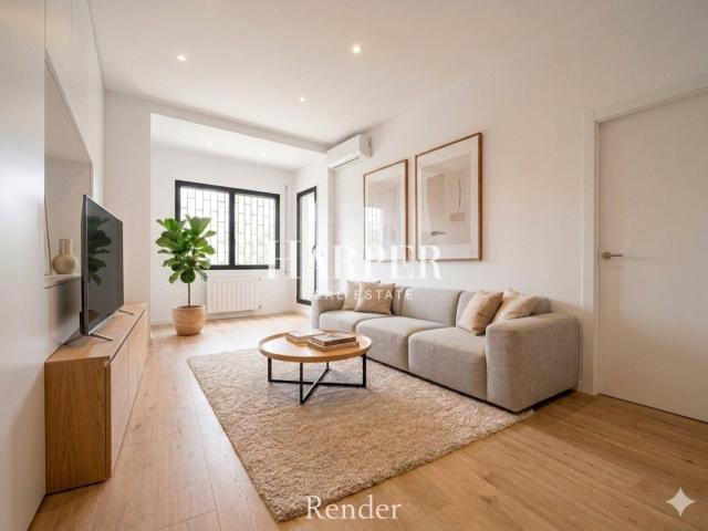 Piso con 4hab y terraza en Consell de Cent