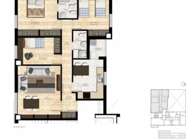 PISO DE NUEVA PROMOCIÓN CON 2 Y 3 HABITACIONES, PRIMERAS CALIDADES