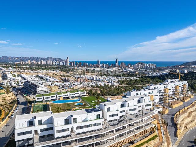 Piso de obra nueva con vistas al mar en alquiler en Finestrat